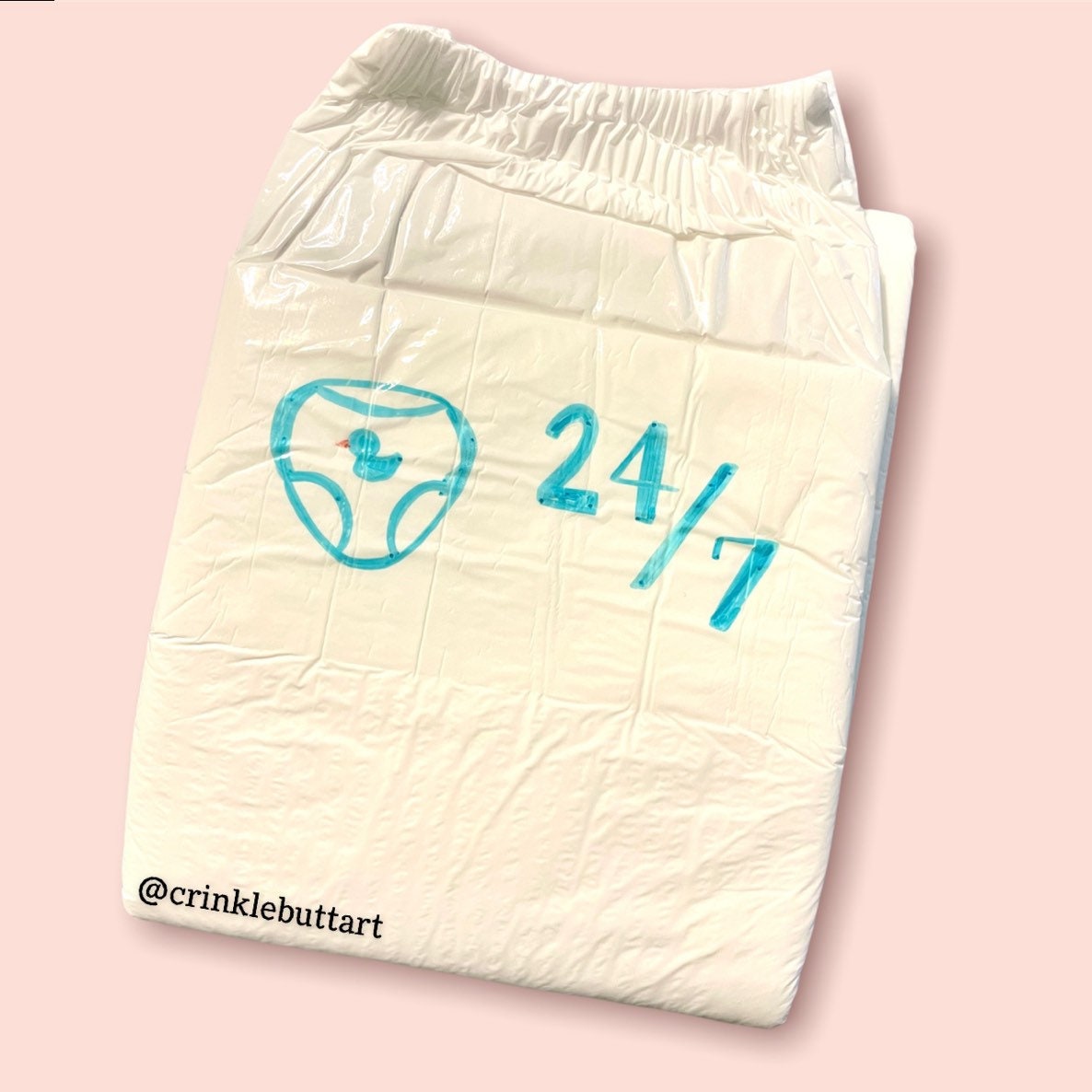 Diapered 24/7 Diaper