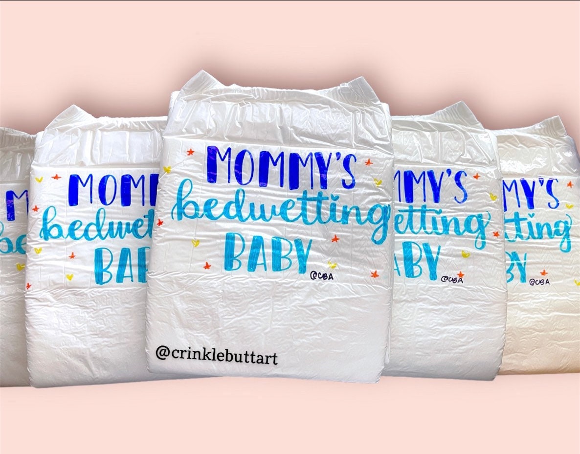 ABDL Adult Baby Diaper “Mommy’s Bedwetting Baby”