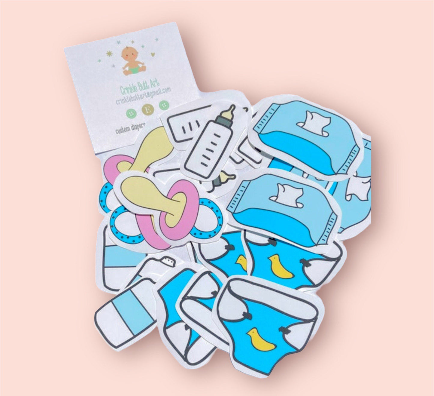 Small ABDL Stickers