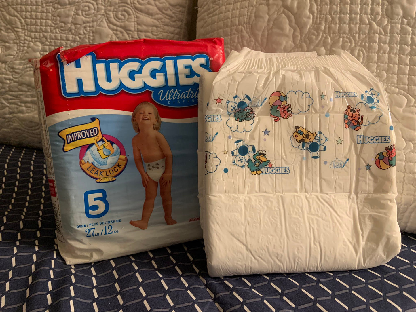 ABDL Clear Premium Diaper Tapes “Vintage Animals & Clouds”