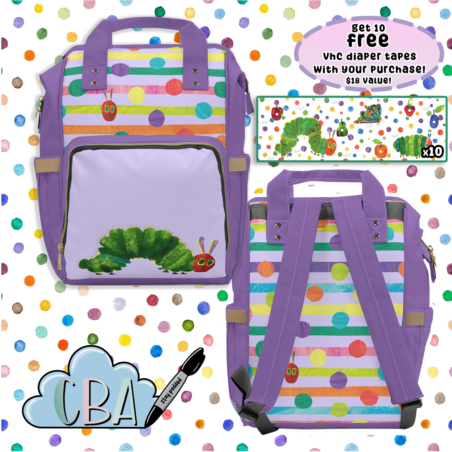 ABDL VHC Diaper Bag Backpack