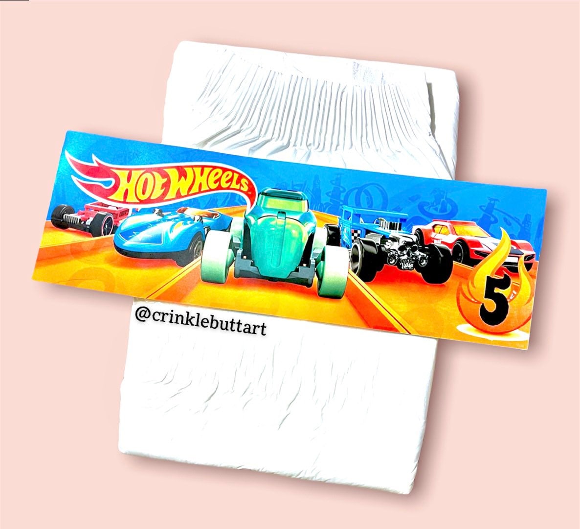 Hot Wheels Premium Diaper Tape