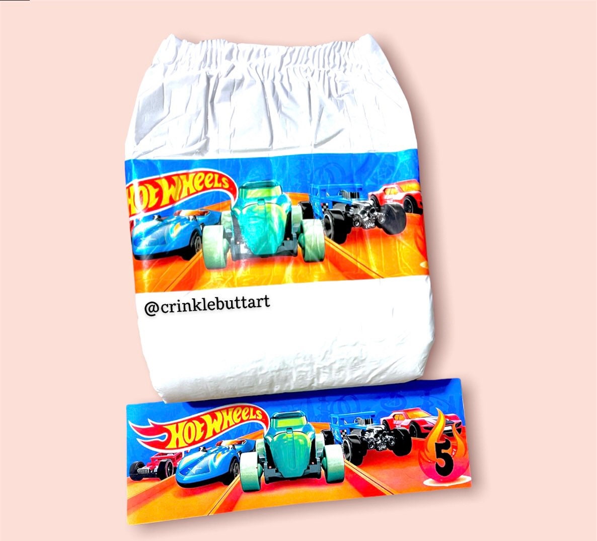 Hot Wheels Premium Diaper Tape