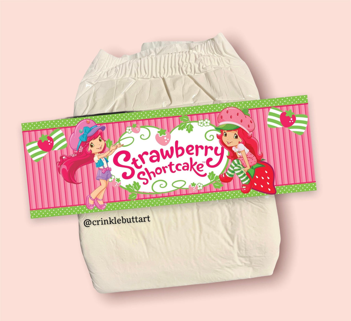 Strawberry Shortcake Diaper Tape