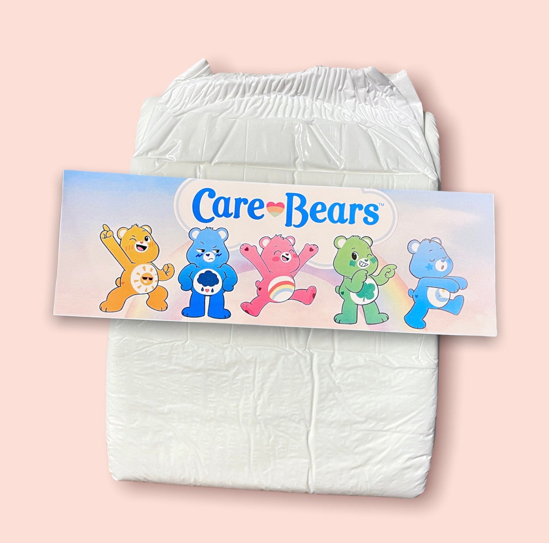 ABDL Diaper Tapes “Rainbow Bears” CBA