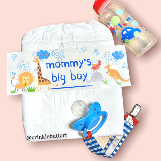 ABDL Diaper Tape “Mommy’s *OR* Daddy’s Big Boy OR Girl”