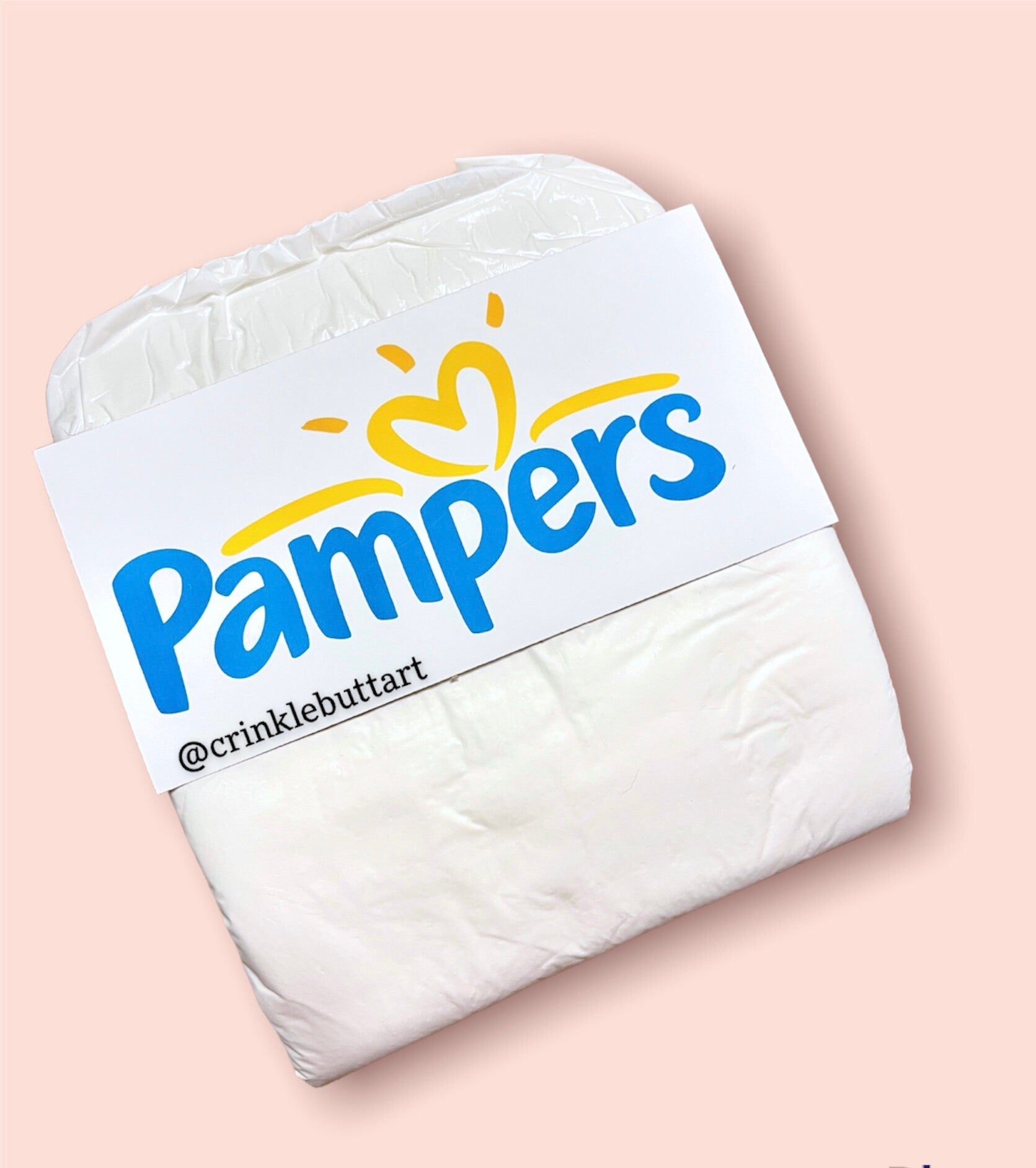 Exploding Diaper Logo ABDL Diaper Tape “Diaper Logos” – CBA
