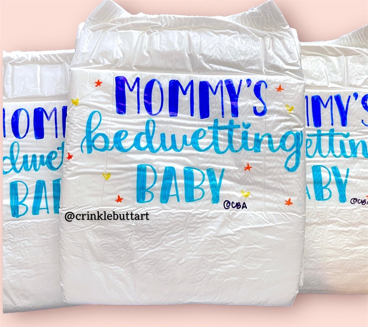 ABDL Adult Baby Diaper “Mommy’s Bedwetting Baby”