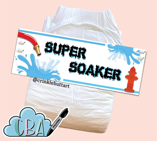 ABDL Diaper Tape “Super Soaker”