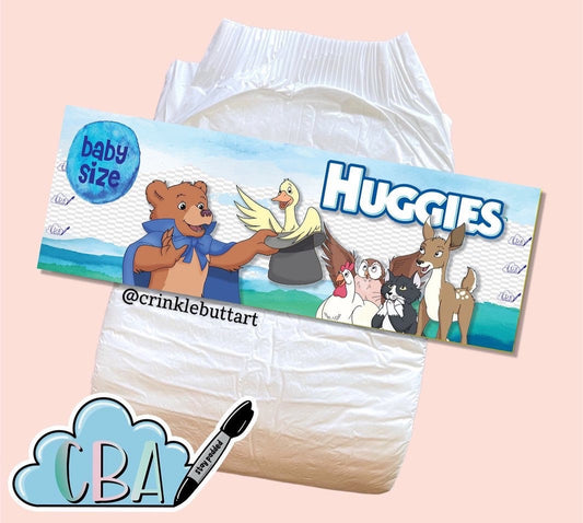 ABDL Diaper Tape “Lil Bear”