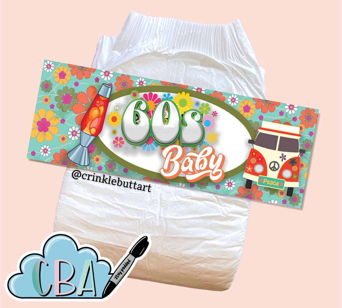 ABDL Diaper Tape “ABDL Decades”