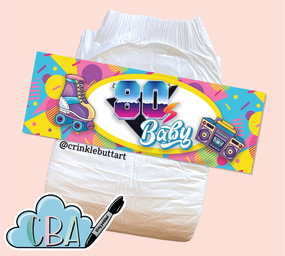 ABDL Diaper Tape “ABDL Decades”